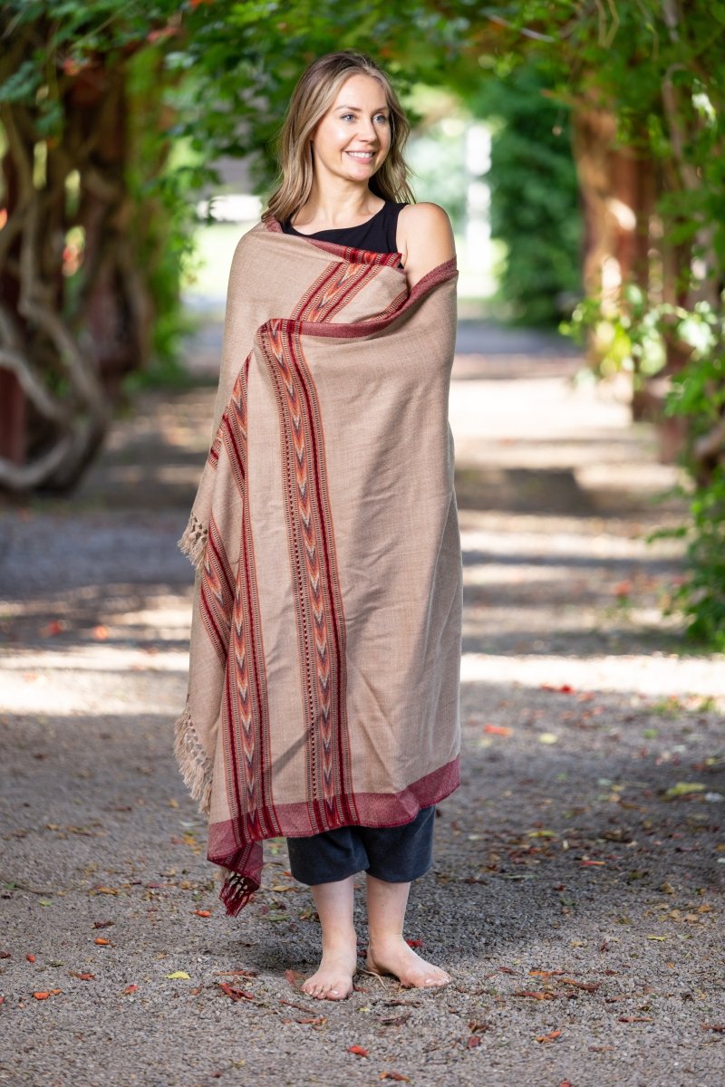 Meditation Shawl / Meditation Blanket / Prayer Shawl for Men Women (Truth) - Meditation Shawl
