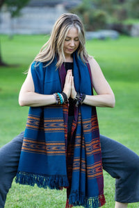 Thumbnail for Meditation Shawl / Meditation Blanket / Prayer Shawl for Men Women (Truth) - Meditation Shawl
