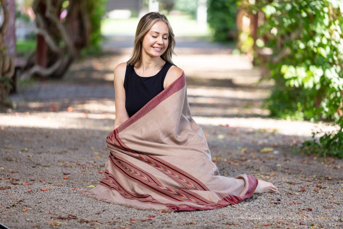 Meditation Shawl / Meditation Blanket / Prayer Shawl for Men Women (Truth) - Meditation Shawl