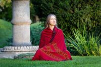 Thumbnail for Meditation Shawl / Meditation Blanket / Prayer Shawl for Men Women (Truth) - Meditation Shawl