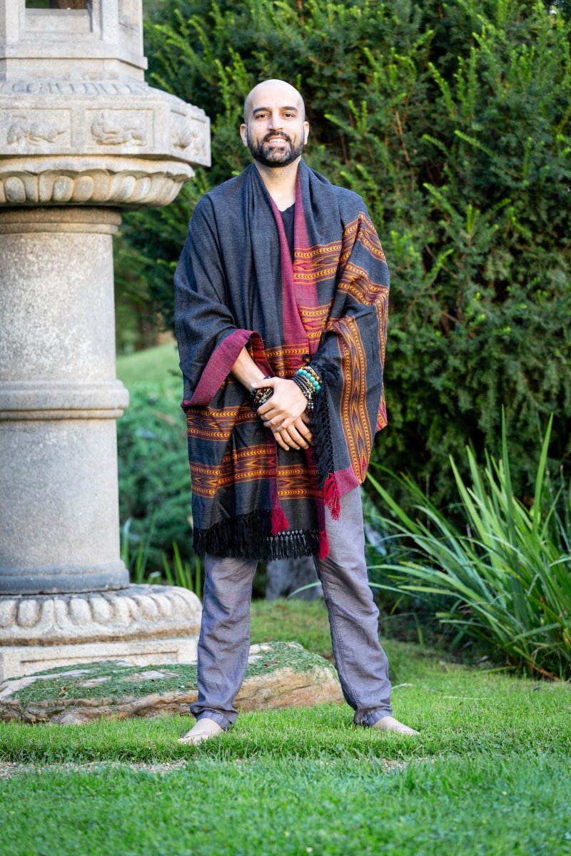 Meditation Shawl / Meditation Blanket / Prayer Shawl for Men Women (Truth) - Meditation Shawl
