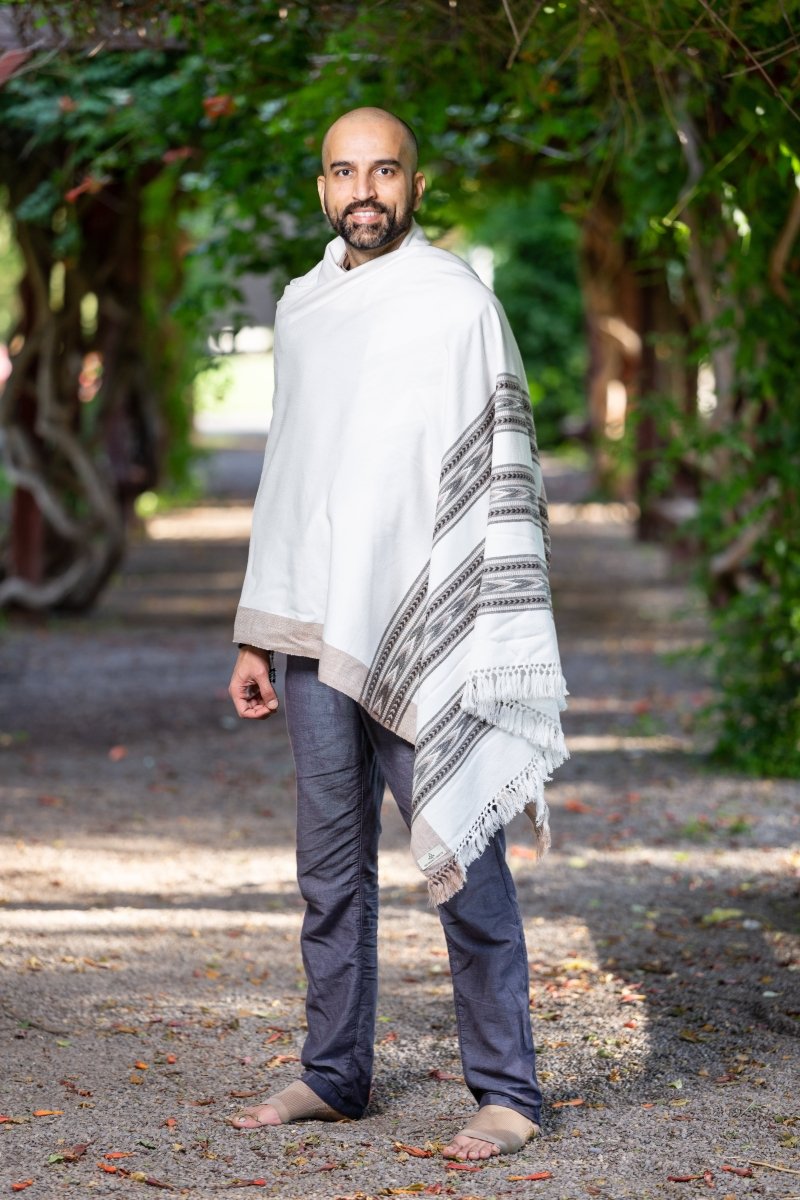 Meditation Shawl / Meditation Blanket / Prayer Shawl for Men Women (Truth) - Meditation Shawl