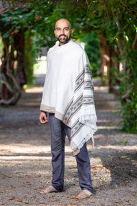 Thumbnail for Meditation Shawl / Meditation Blanket / Prayer Shawl for Men Women (Truth) - Meditation Shawl