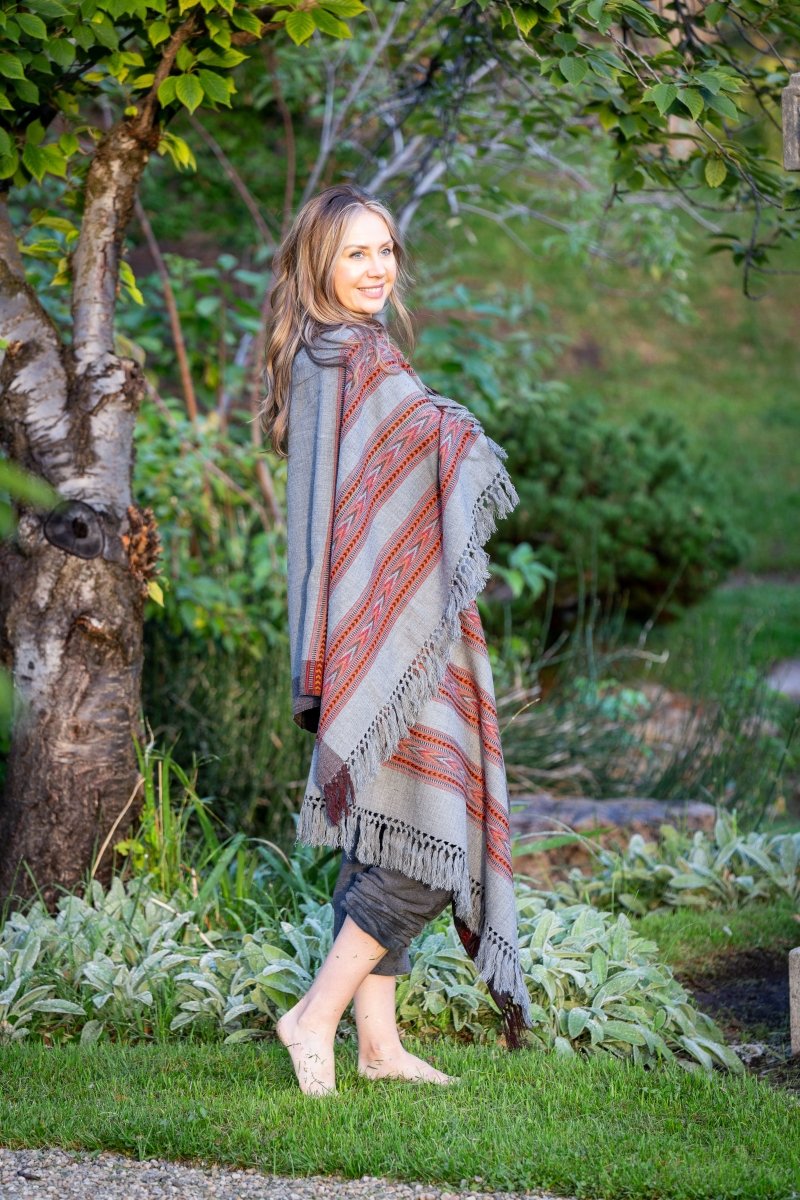 Meditation Shawl / Meditation Blanket / Prayer Shawl for Men Women (Truth) - Meditation Shawl