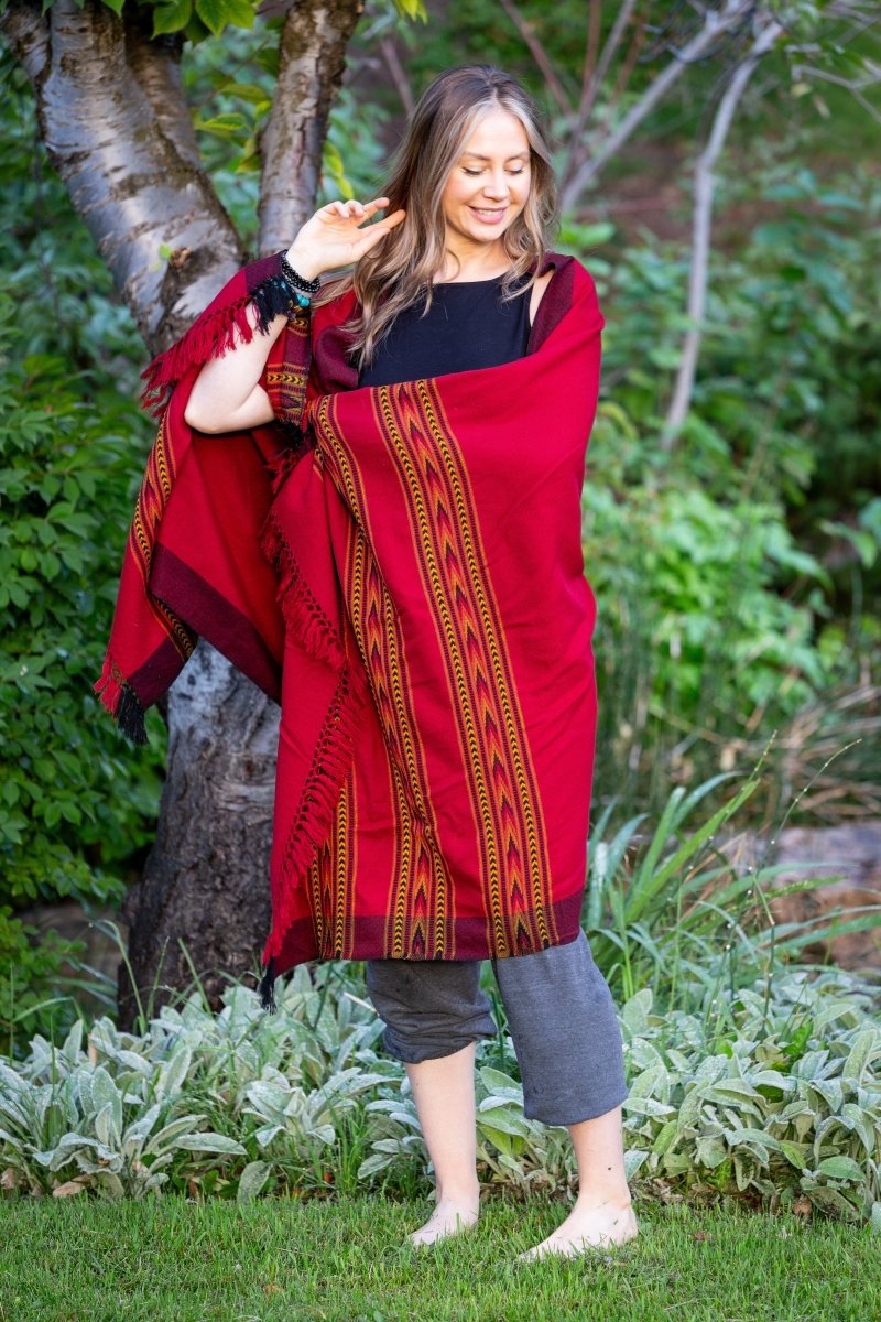 Meditation Shawl / Meditation Blanket / Prayer Shawl for Men Women (Truth) - Meditation Shawl