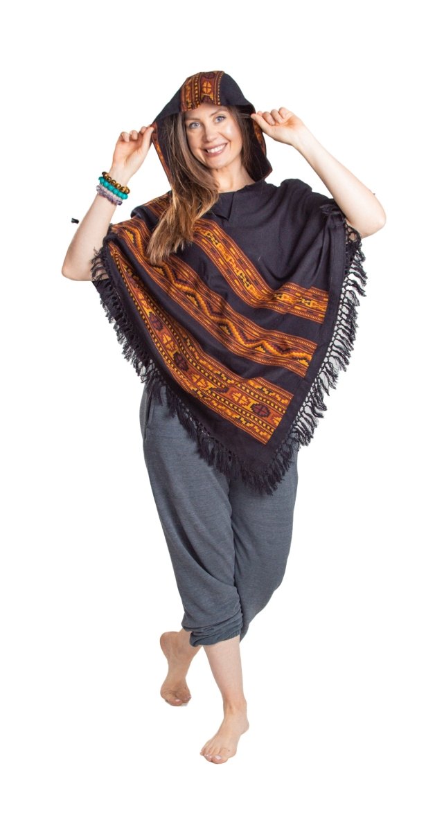 Poncho With Hood (Elevate) -