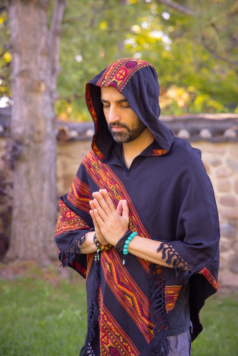 Poncho With Hood (Elevate) -