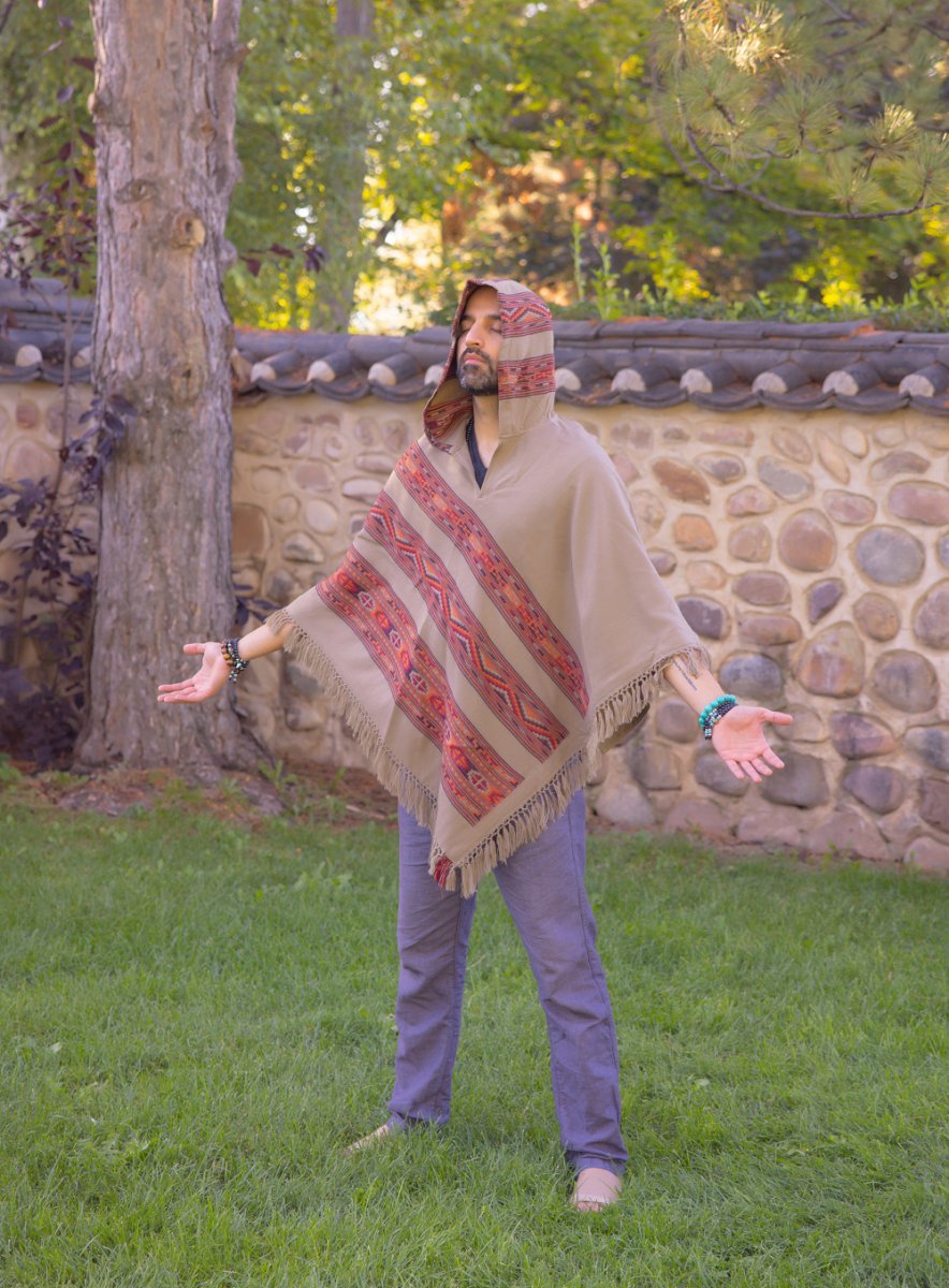 Poncho With Hood (Elevate) -