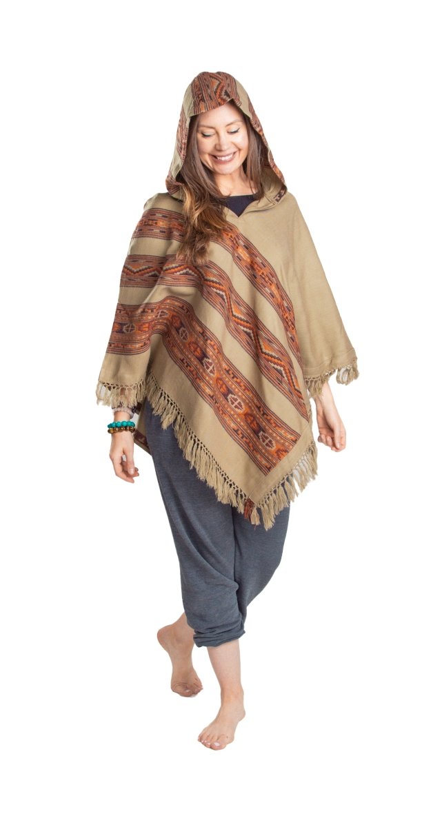 Poncho With Hood (Elevate) -