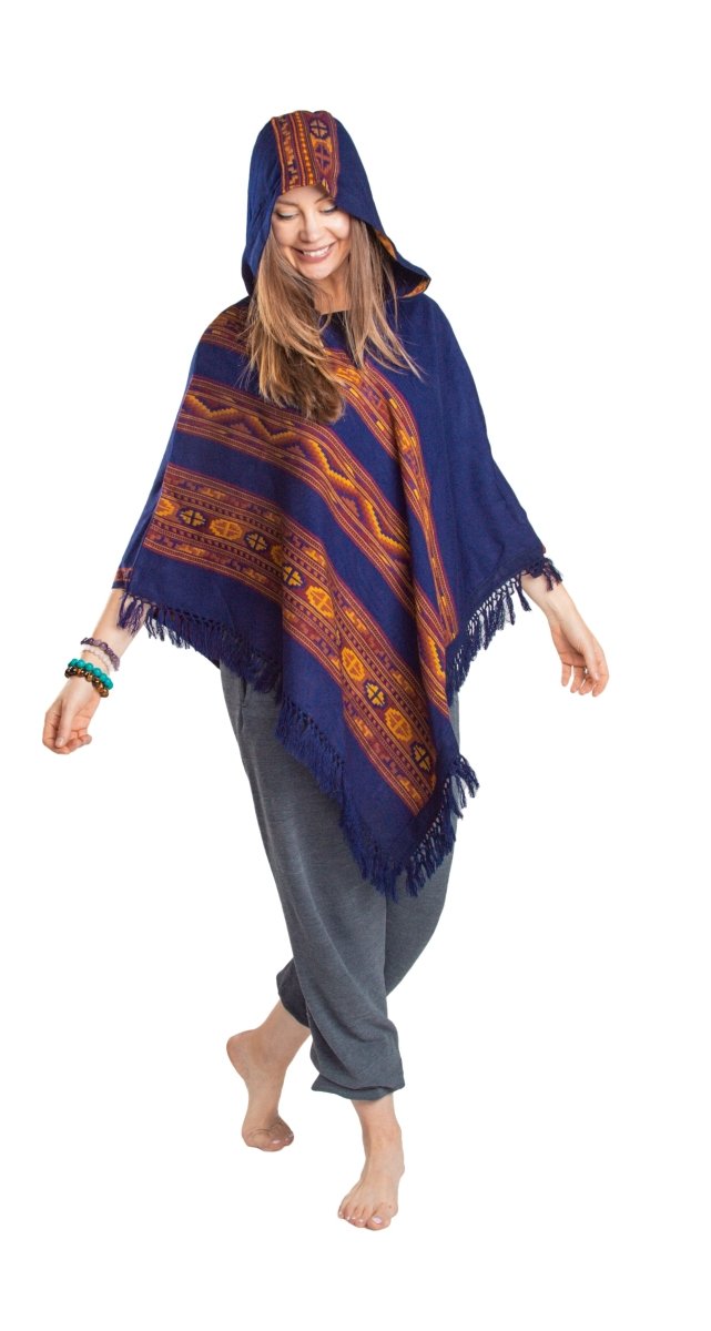 Poncho With Hood (Elevate) -