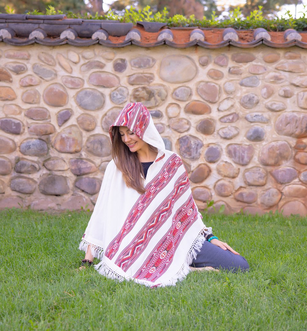 Poncho With Hood (Elevate) -