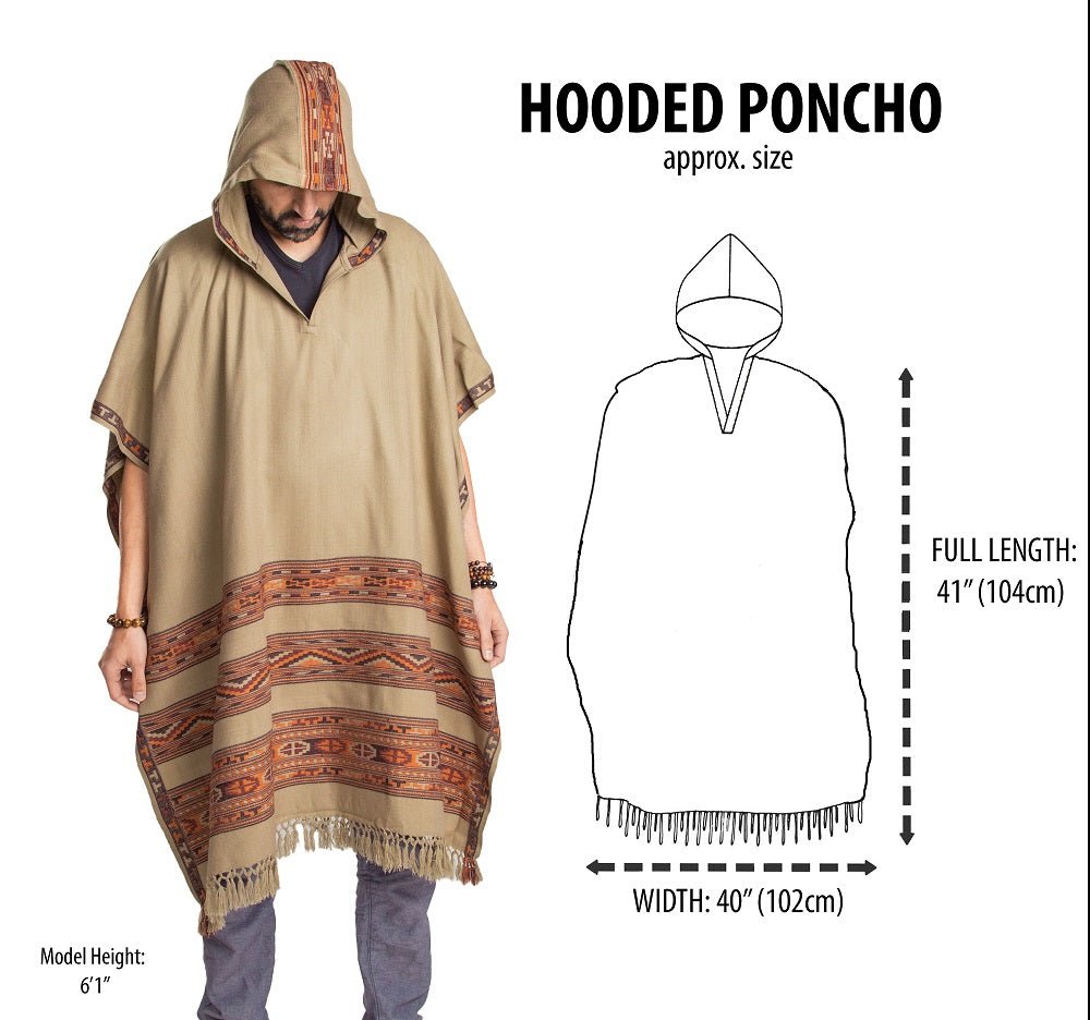 Poncho With Hood (Experience) -