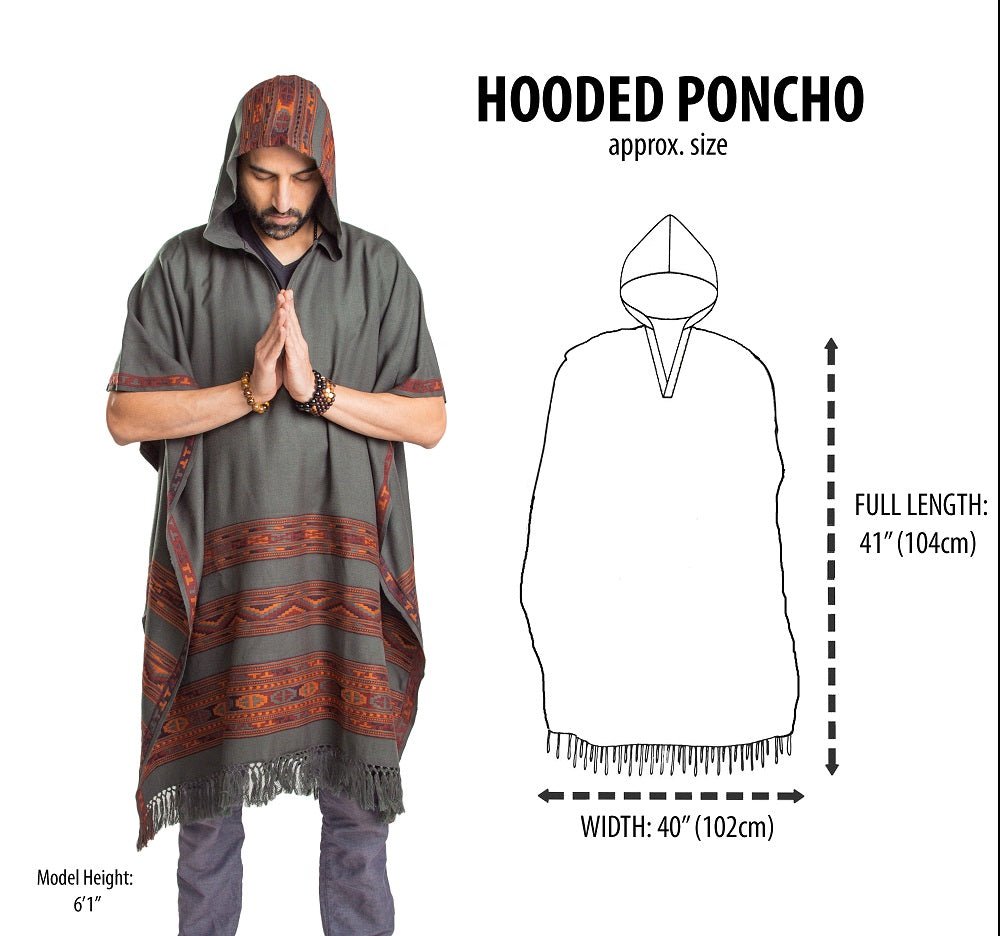 Poncho With Hood (Experience) -