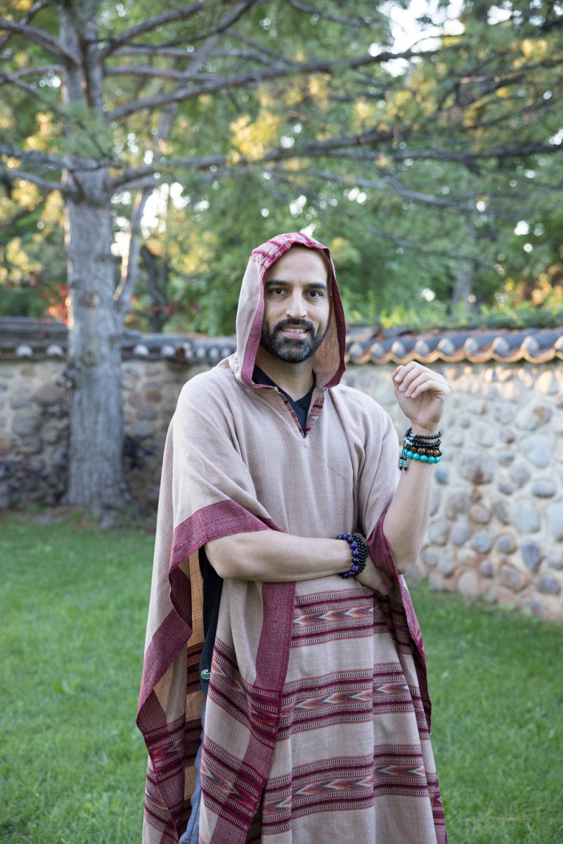 Poncho With Hood (Free Spirit) -