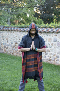 Thumbnail for Poncho With Hood (Free Spirit) -