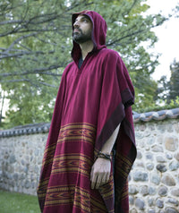 Thumbnail for Poncho With Hood (Free Spirit) -