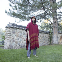 Thumbnail for Poncho With Hood (Free Spirit) -
