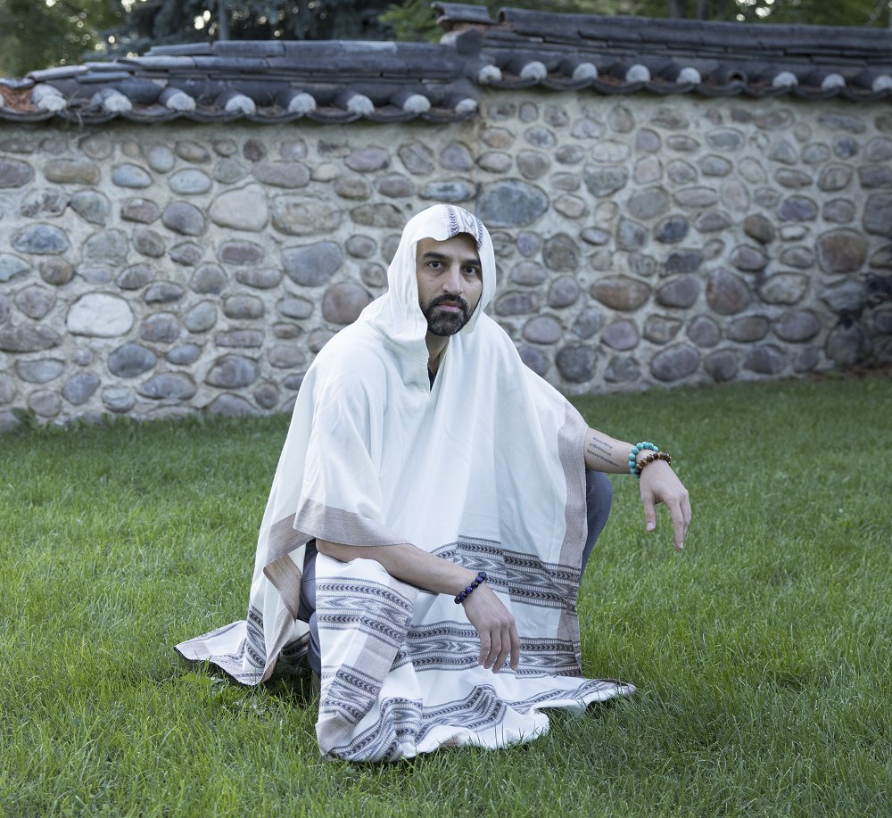 Poncho With Hood (Free Spirit) -