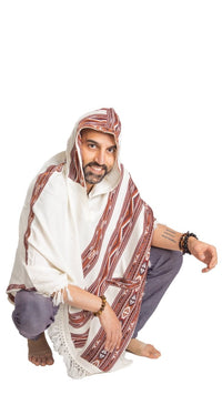 Thumbnail for mexican poncho adult poncho blanket poncho for men poncho for women large poncho blanket poncho cape festival poncho