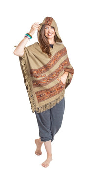 Thumbnail for mexican poncho adult poncho blanket poncho for men poncho for women large poncho blanket poncho cape