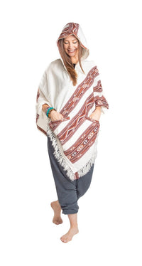 Thumbnail for mexican poncho adult poncho blanket poncho for men poncho for women large poncho blanket poncho cape festival poncho