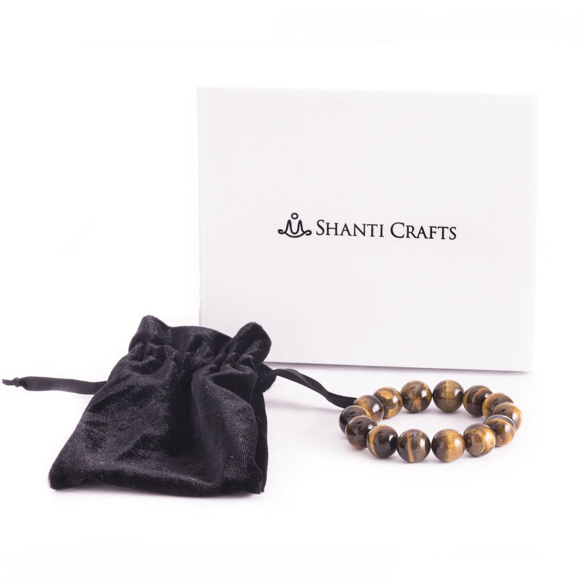 A Yellow Tiger Eye Gemstone Bracelet For Good Luck for Men and Women.