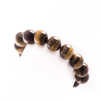 Thumbnail for A Yellow Tiger Eye Gemstone Bracelet For Good Luck for Men and Women.
