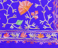Thumbnail for Scarf Embroidered Floral Shawl, Oversize Scarf for Women, Warm Wrap for Winter, Large 6.5' x 2.25' - Shawls and Wraps