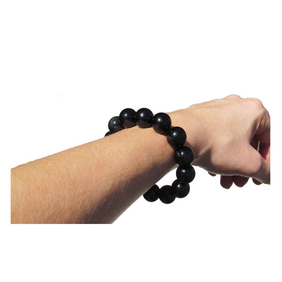 Tiger Eye, Obsidian & Turquoise Bracelets - Tiger Eye Stretch Bracelet