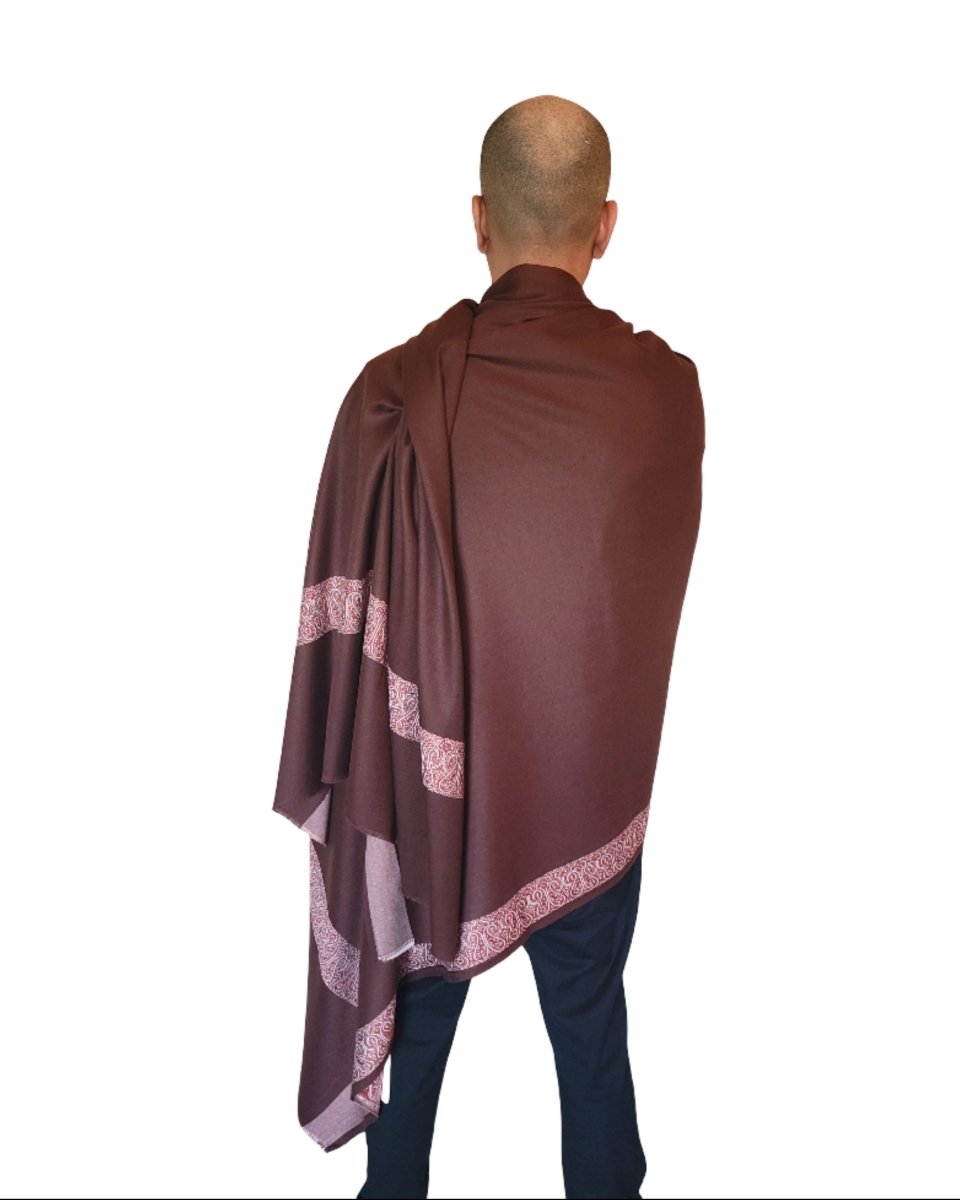 Meditation Shawl / Meditation Blanket / Prayer Shawl for Men Women (Gratitude) - Meditation Shawl
