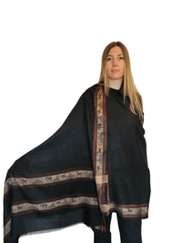 Thumbnail for Super Soft Lightweight Luxury Large Pashmina Shawl/Wrap/Scarf/Stole, Exotic Scarves for All Season and Occasions. Unisex. - 