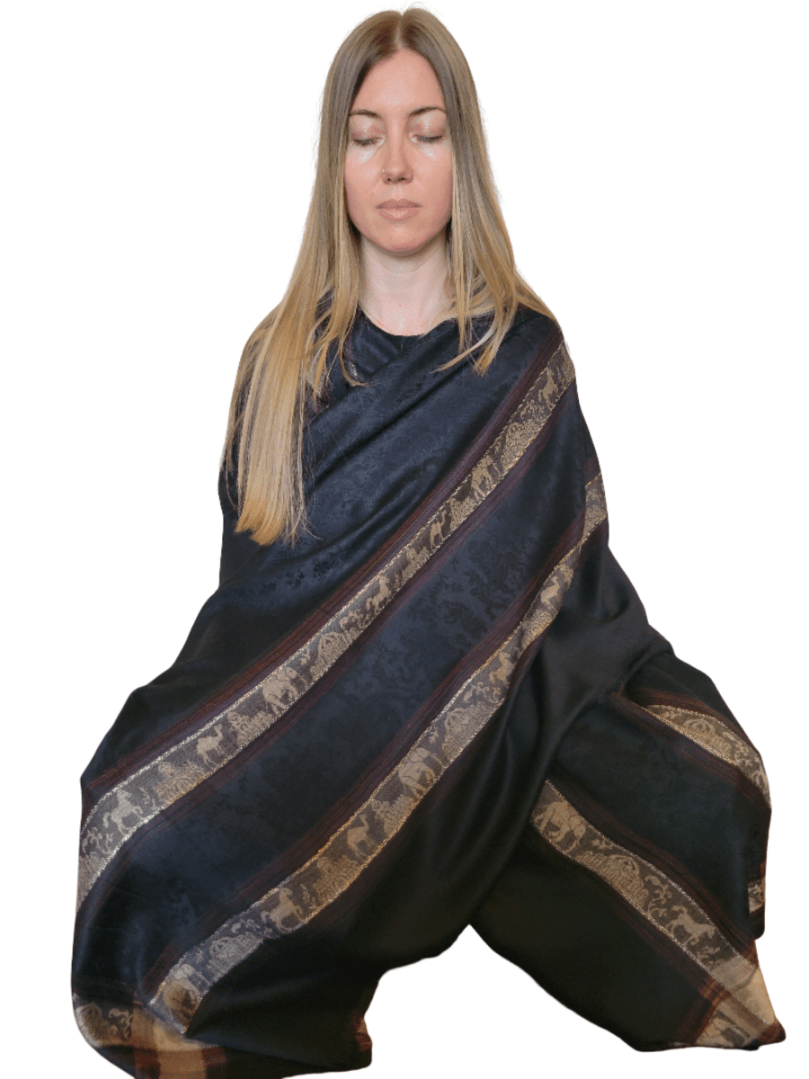 Super Soft Lightweight Luxury Large Pashmina Shawl/Wrap/Scarf/Stole, Exotic Scarves for All Season and Occasions. Unisex. - 
