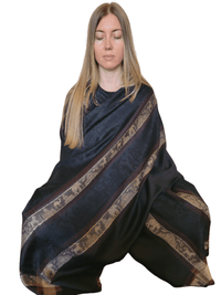 Thumbnail for Super Soft Lightweight Luxury Large Pashmina Shawl/Wrap/Scarf/Stole, Exotic Scarves for All Season and Occasions. Unisex. - 