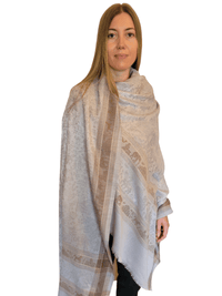 Thumbnail for Super Soft Lightweight Luxury Large Pashmina Shawl/Wrap/Scarf/Stole, Exotic Scarves for All Season and Occasions. Unisex. - 