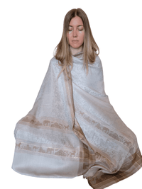 Thumbnail for Super Soft Lightweight Luxury Large Pashmina Shawl/Wrap/Scarf/Stole, Exotic Scarves for All Season and Occasions. Unisex. - 