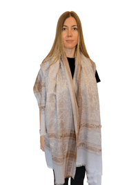 Thumbnail for Super Soft Lightweight Luxury Large Pashmina Shawl/Wrap/Scarf/Stole, Exotic Scarves for All Season and Occasions. Unisex. - 