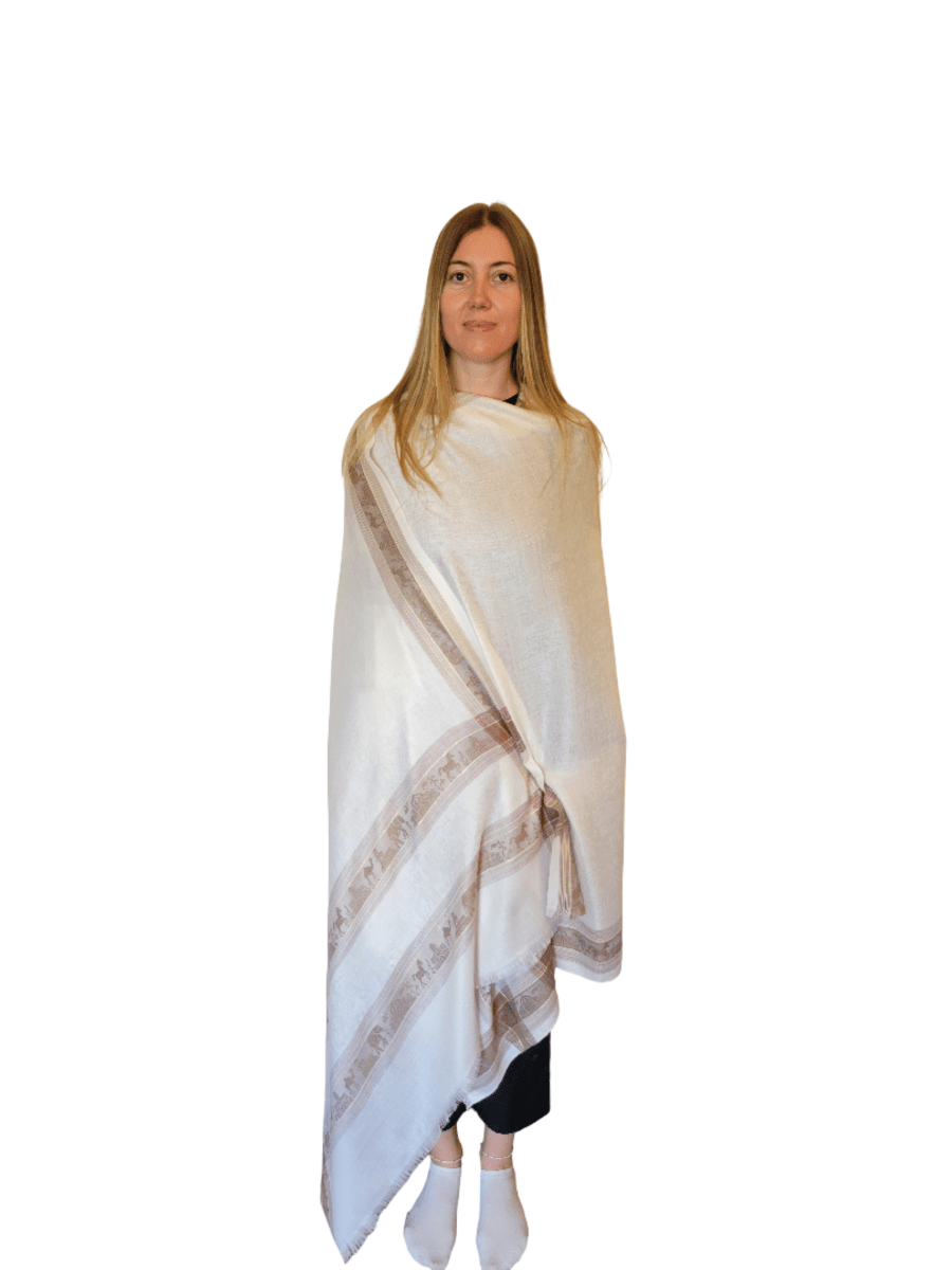 Super Soft Lightweight Luxury Large Pashmina Shawl/Wrap/Scarf/Stole, Exotic Scarves for All Season and Occasions. Unisex. - 