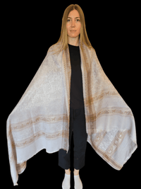 Thumbnail for Super Soft Lightweight Luxury Large Pashmina Shawl/Wrap/Scarf/Stole, Exotic Scarves for All Season and Occasions. Unisex. - 