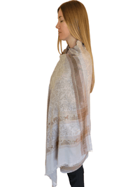 Thumbnail for Super Soft Lightweight Luxury Large Pashmina Shawl/Wrap/Scarf/Stole, Exotic Scarves for All Season and Occasions. Unisex. - 