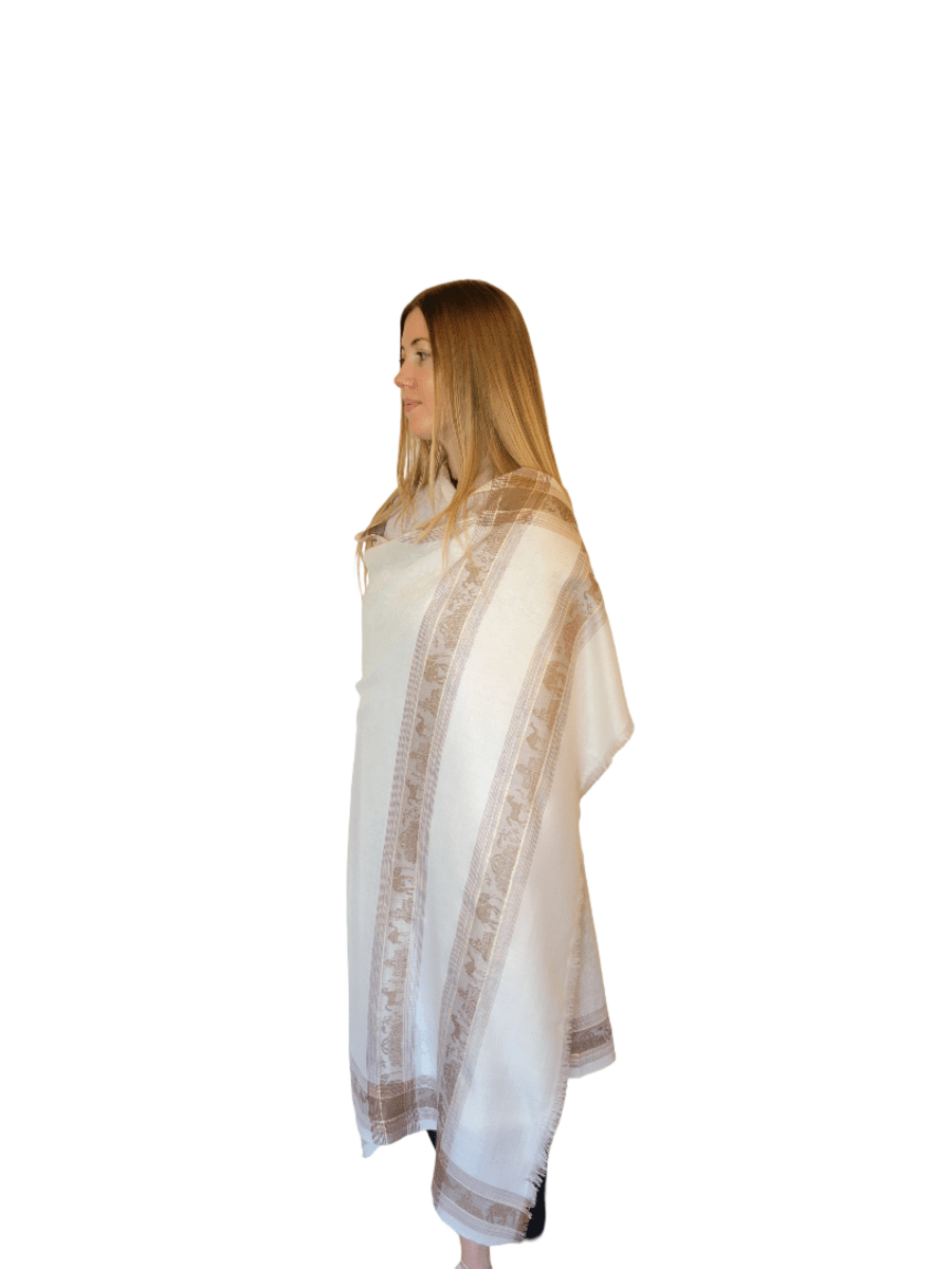 Super Soft Lightweight Luxury Large Pashmina Shawl/Wrap/Scarf/Stole, Exotic Scarves for All Season and Occasions. Unisex. - 