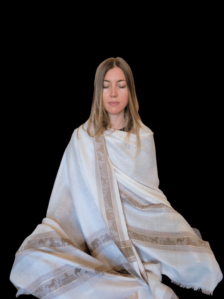 Super Soft Lightweight Luxury Large Pashmina Shawl/Wrap/Scarf/Stole, Exotic Scarves for All Season and Occasions. Unisex. - 