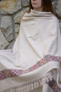 Thumbnail for Meditation Shawl / Meditation Blanket / Prayer Shawl for Men Women (Happiness) - Meditation Shawl