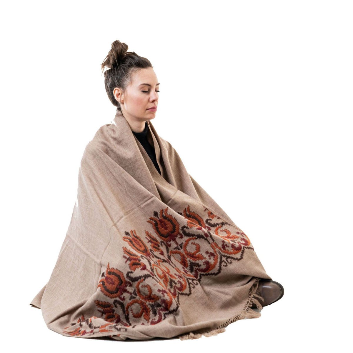 Meditation Shawl / Meditation Blanket / Prayer Shawl for Men Women (Transform) - Meditation Shawl