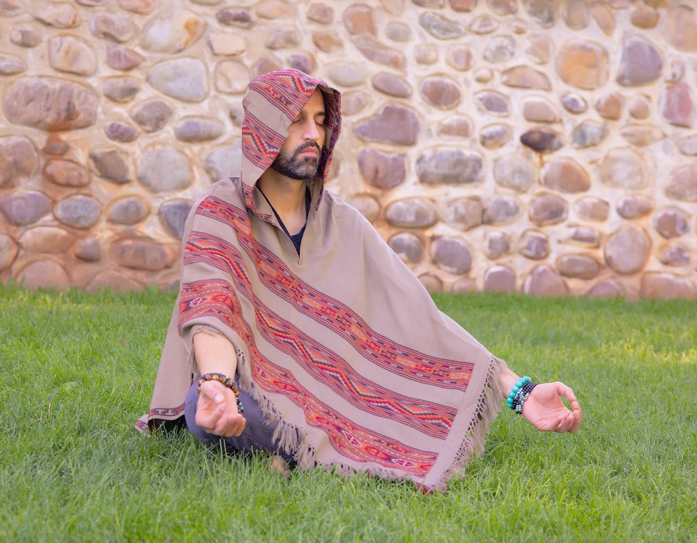 Poncho With Hood (Elevate) -