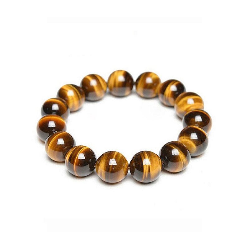 A Yellow Tiger Eye Gemstone Bracelet For Good Luck for Men and Women.